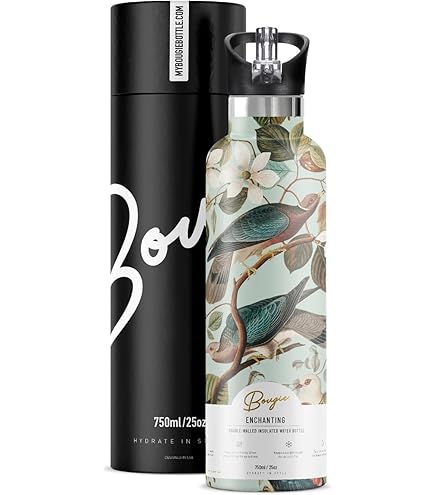 Amazon.com: Bougie My Bottle - Primavera Stainless Steel Water